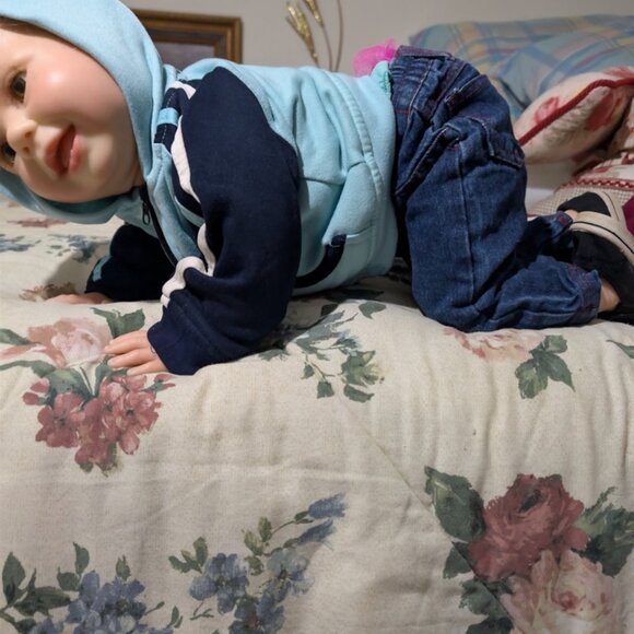 Amelia Reborn Doll W/Torso - Picture 3 of 6